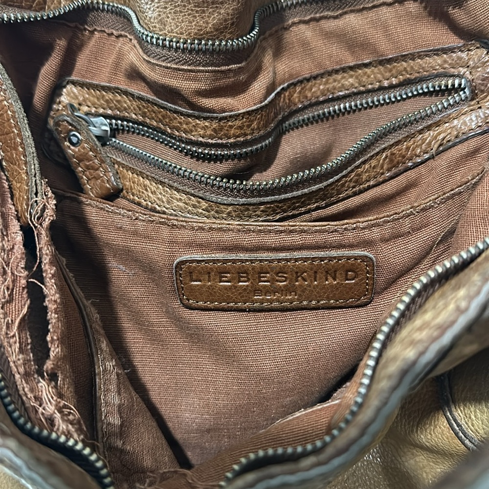 Liebeskind Tan Leather Bag - Picture 3 of 6